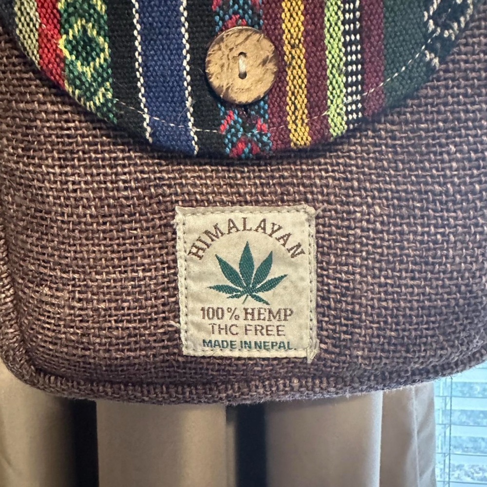 Himalayan Hemp Crossbody Bag